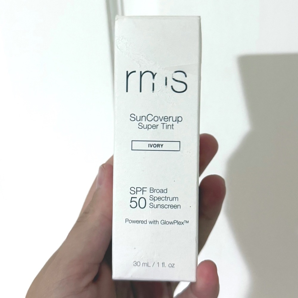 RMS Beauty SunCoverup Super Tint Ivory SPF 50 Mineral Sunscreen 1oz 30ml NEW